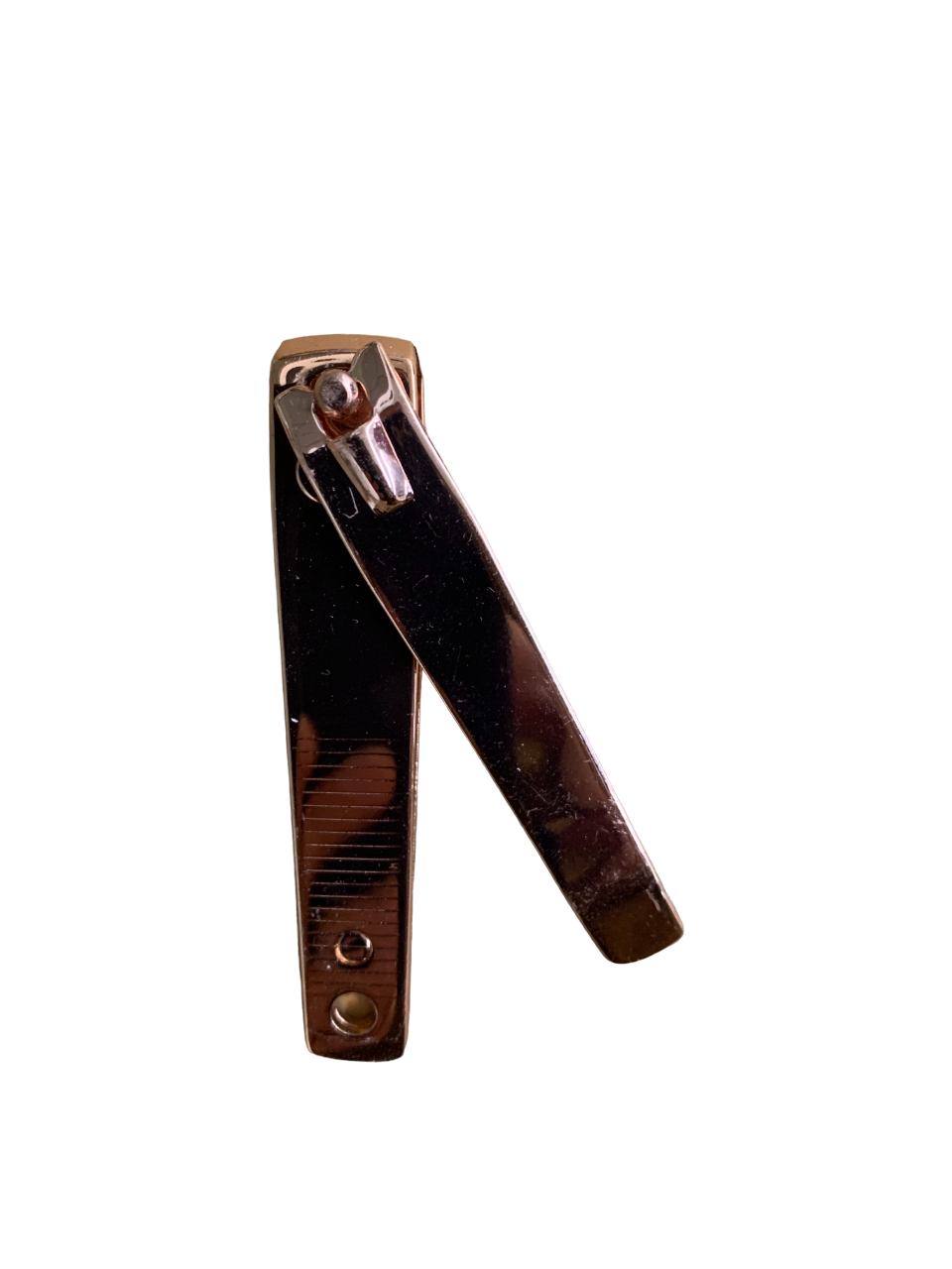 Nail Clipper Rose Gold Flat Head Large
